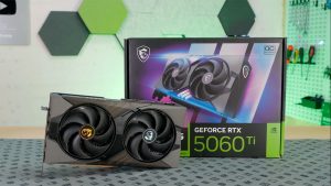Uusi artikkeli: Testissä NVIDIA GeForce RTX 5060 Ti (16 Gt)
