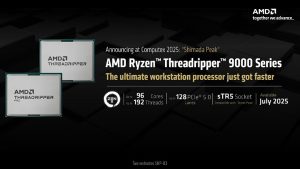 AMD julkaisi uudet Ryzen Threadripper 9000 -sarjan prosessorit