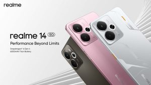 realme julkaisi edullisen hintaluokan 14 5G- ja 14T-mallit jopa 6000 mAh:n Titan-akulla