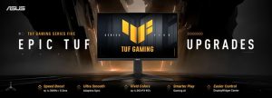 Asus julkaisi TUF-pelinäyttöjen valikoimaansa uuden Series Five -malliston