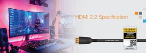 HDMI 2.2 julkaistiin virallisesti uusien Ultra96-kaapeleiden kera