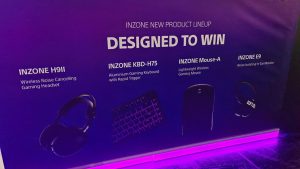 Sony julkaisi joukon uusia Inzone-oheislaitteita Gamescom-messuilla